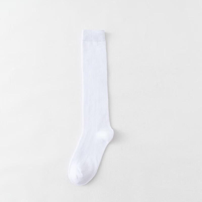 Women s Academy Style Pure Cotton Calf Socks