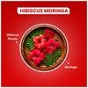 BLUE TEA - Hibiscus Moringa Tea - 30 Tea Bags - Plant Based | Rich In Antioxidants | Boosts Immunity | Glowing Skin | Supports Heart Health