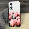 Tulips Flower Phone Case For OPPO Reno 12F 12 13 F 11 8T 7 8 10 Pro OPPO Find X5 Lite X3 X6 X8 Pro Cover