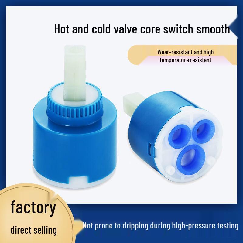 Cold and Hot Water Faucet Mixer Valve Core