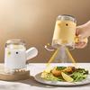 Precision Quantitative Seasoning Bottle (Bird Design) - Adjustable Portion Control for Salt/Spices, Airtight Kitchen Storage Jar