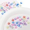 30Pcs Acrylic Heart Shape Beads Loose Spacer Beads for Jewelry Making DIY Bracelets Necklace