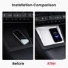 For Tesla Model 3 Highland Model Y Juniper 2025-2025 Silicone Wireless Phone Charging Pad Central Control Charger Protector Pad