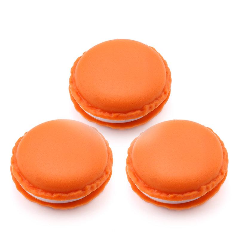 3 Stück/Los Süßigkeitenfarbe Macarons Aufbewahrungsbox tragbar Mini-Geschenkverpackungsbox schöne Schmuckverpackungsbox Hülle für Kleine Gegenstände