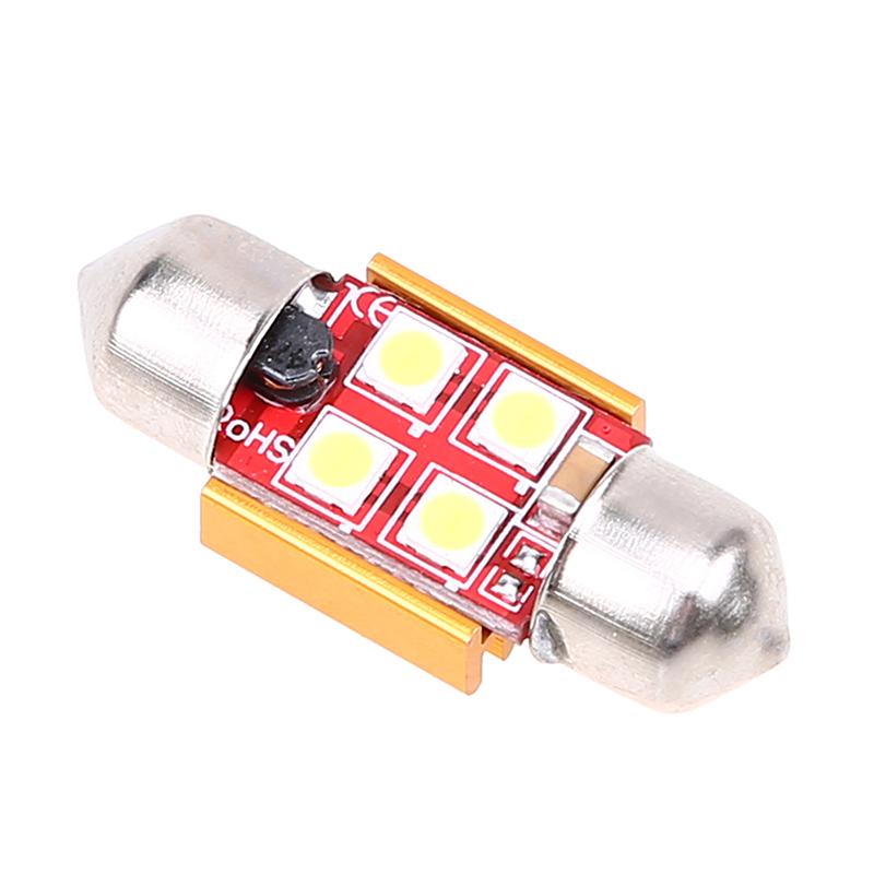 Festoon Canbus 31/36/39/41mm LED Canbus Error Free 4/6SMD 3030 LED Car Interior Light Bulbs Auto Reading Lights White/Ice Blue