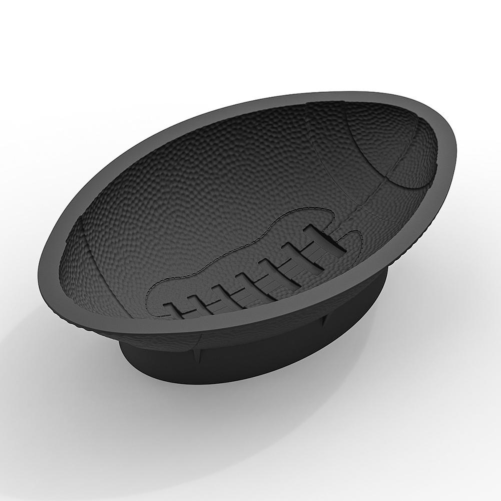 11 Inch Football Cake Pan Football Shaped Silicone Mold Chocolate Mold Cake Mold for Kitchen And Restaurant