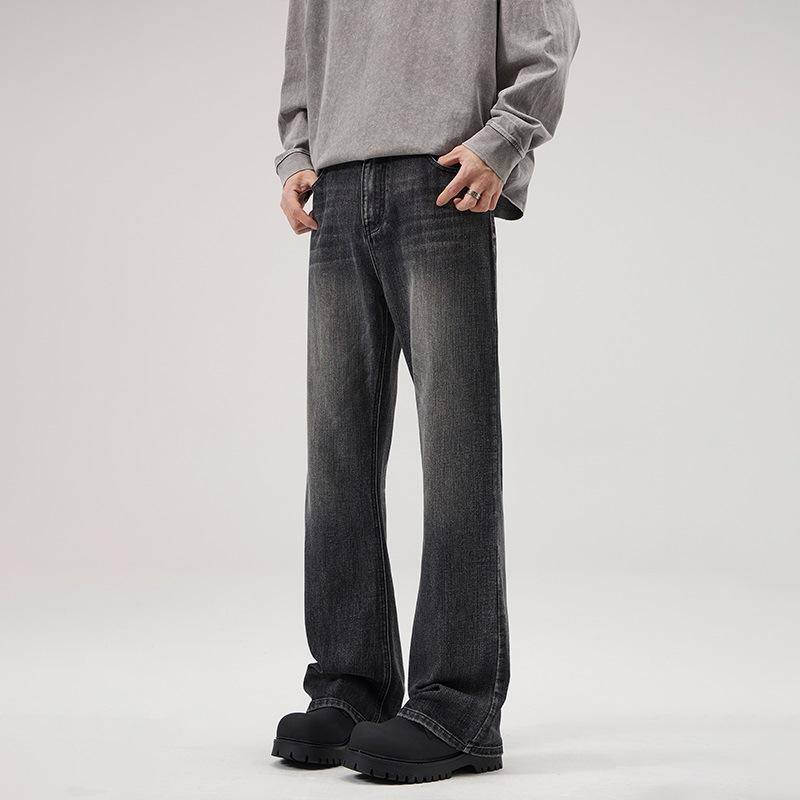 

Весна и Осень Новые Джинсы Сабля Американский Ретро Корова Мужские Длинные Брюки для Ног XXXL