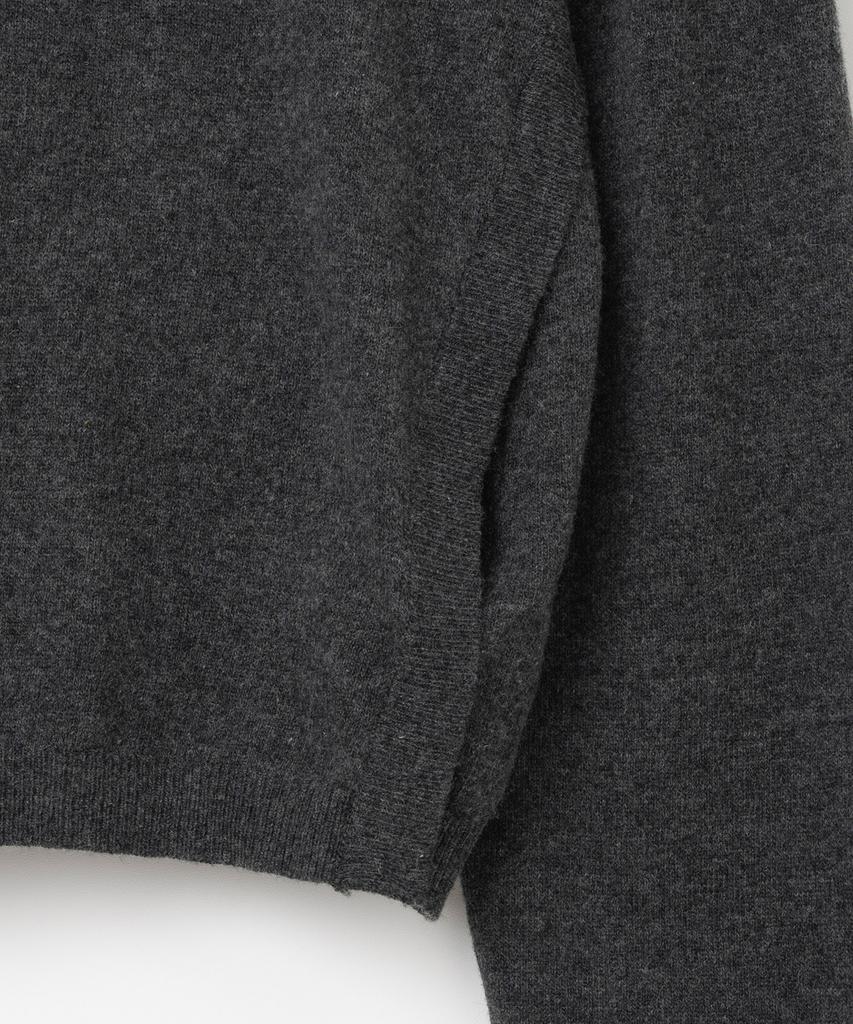 MILLO ARCHIVE [Ma X Paser] Rev Knit Hoodie [Melange Gray]