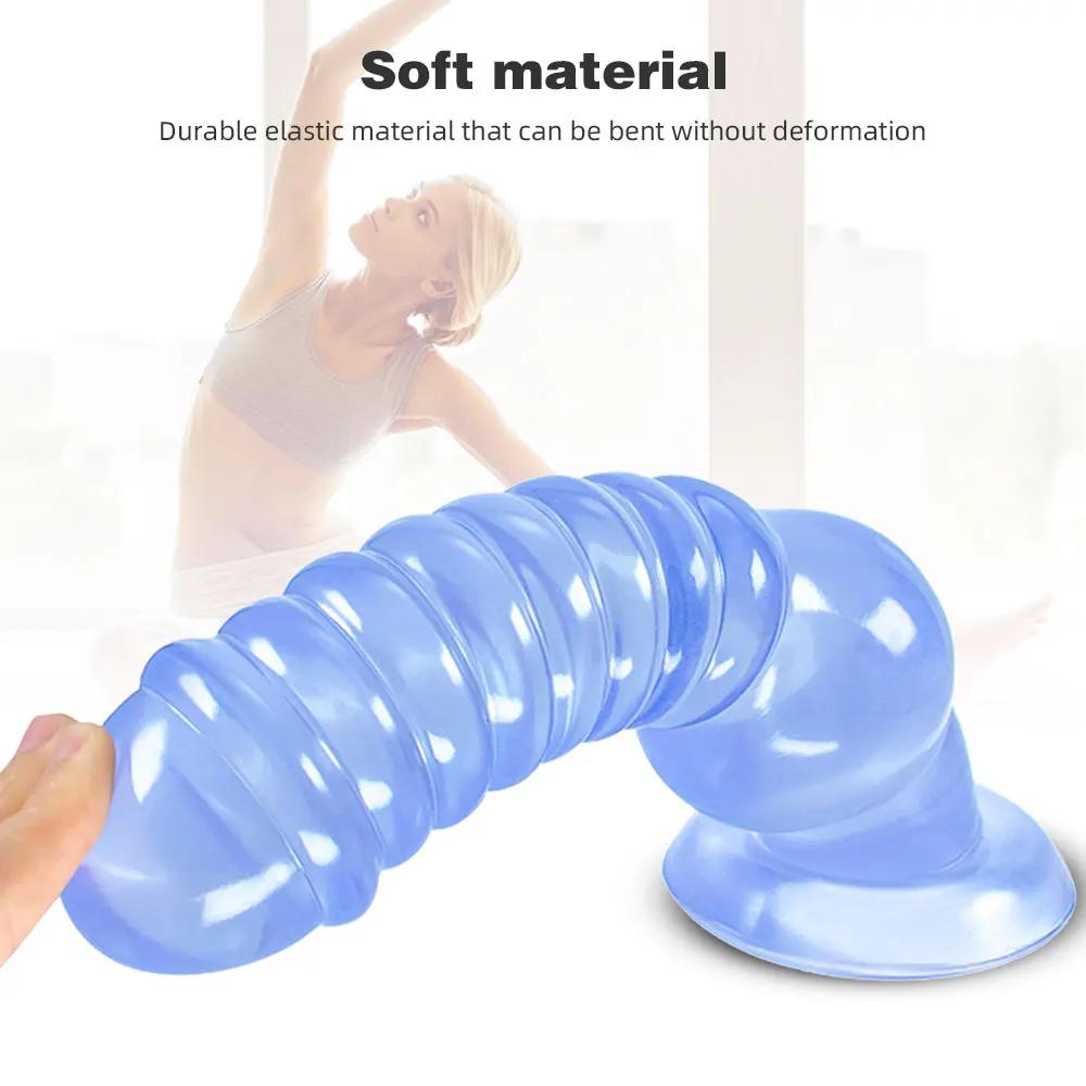 Nadměrný anální kolík, dildo, stimulace análního otvoru a vagíny, dlouhý anální kolík, masturbátor, měkký penis, anální dilatátor, sexuální hračky pro ženy a muže
