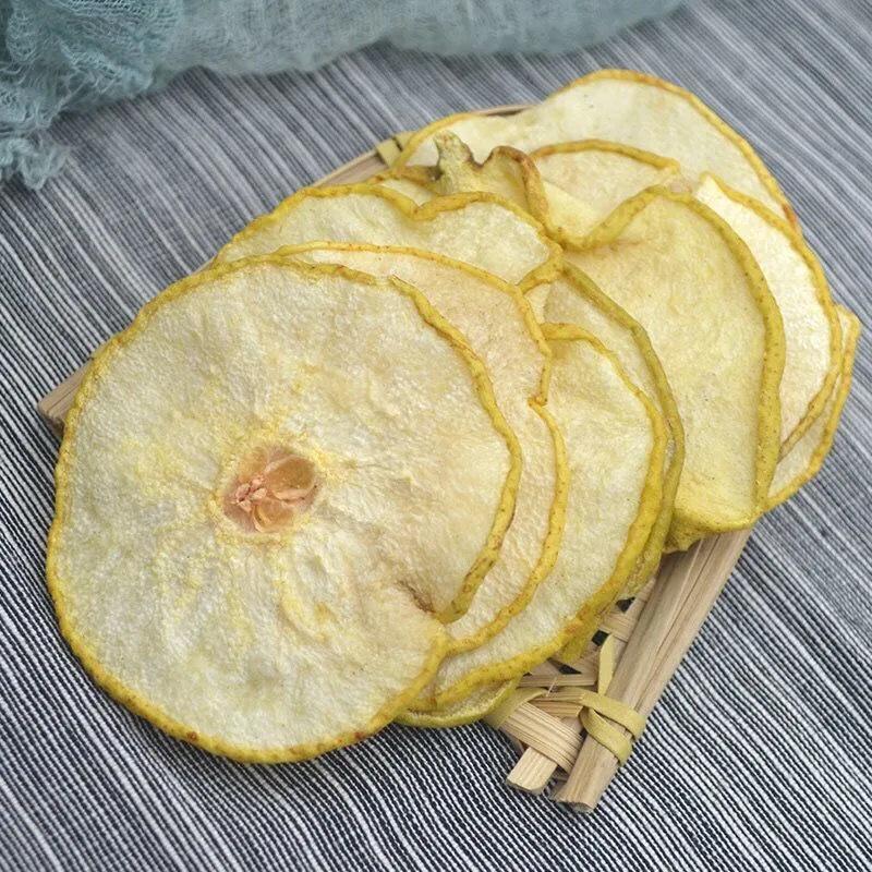 Dangshan Pear Tea: Large Individually Packaged Dried Pear Slices, 100g