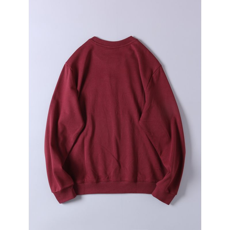 High-Quality 3D Printed Crew Neck Pullover Sweatshirt for Men, Spring and Autumn, Vintage Trendy Versatile Top