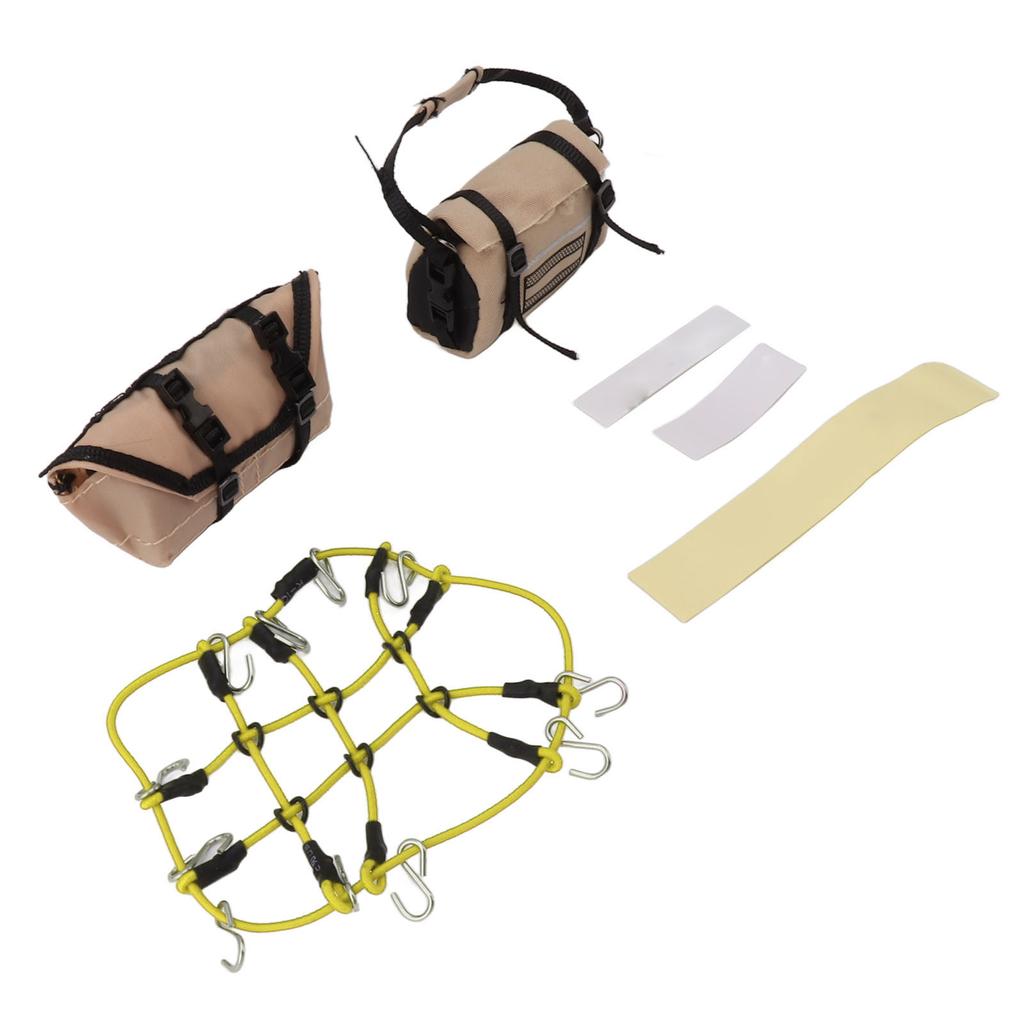 RC Simulation Decoration Accessories Roof Luggage Net Luggage Bag For   1Celsius18   