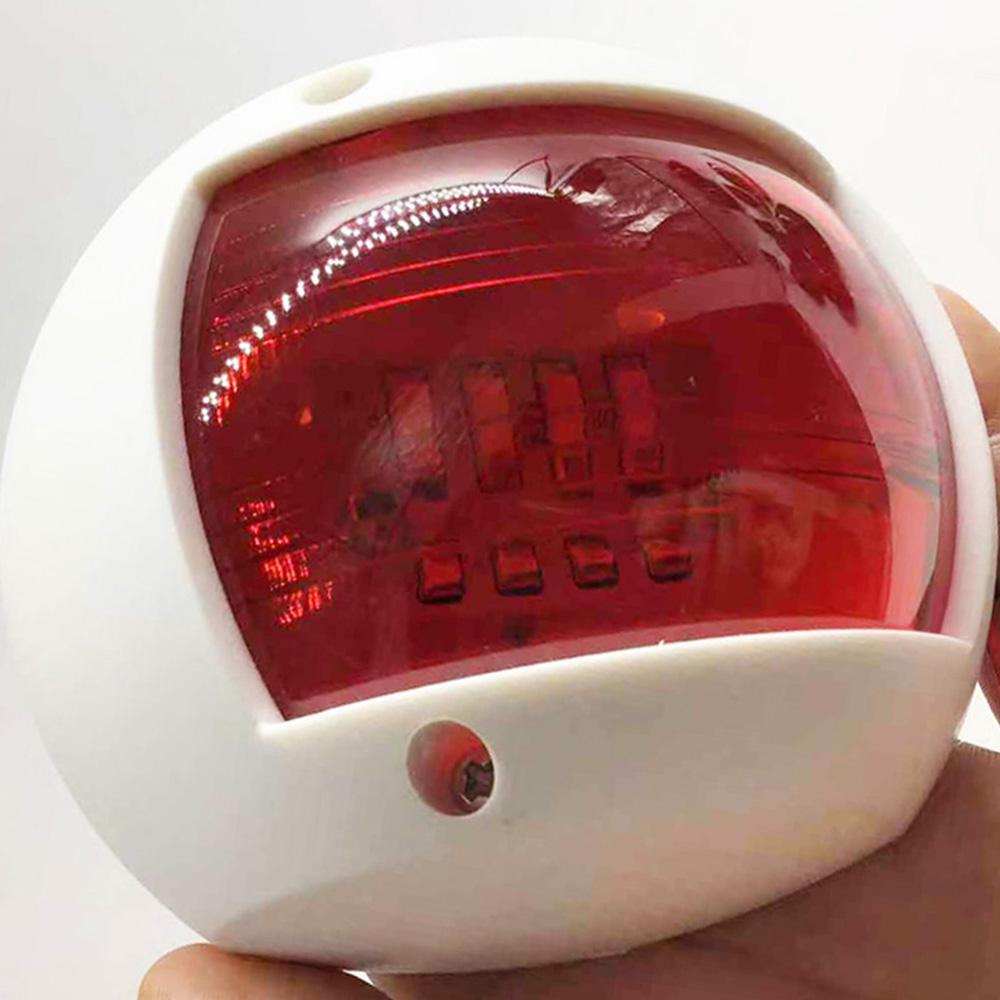 Red Green LED Marine Navigation Light 12V 24V Boat Bow Light Marine Boat Singnal Light, Ideal for Pontoon, Skeeter, Power Boat and Skiff One Pair