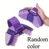 Versatile Soft Bristle Horse Brush - Bendable, Multi-Angle Grooming Tool for Horses, Cows - Ideal for Bathing and Cleaning
