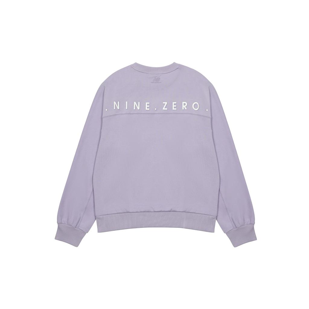 (WMNS) New Balance Logo Sweatshirt Asia Sizing 'Purple' Women's 5CC39752-DV