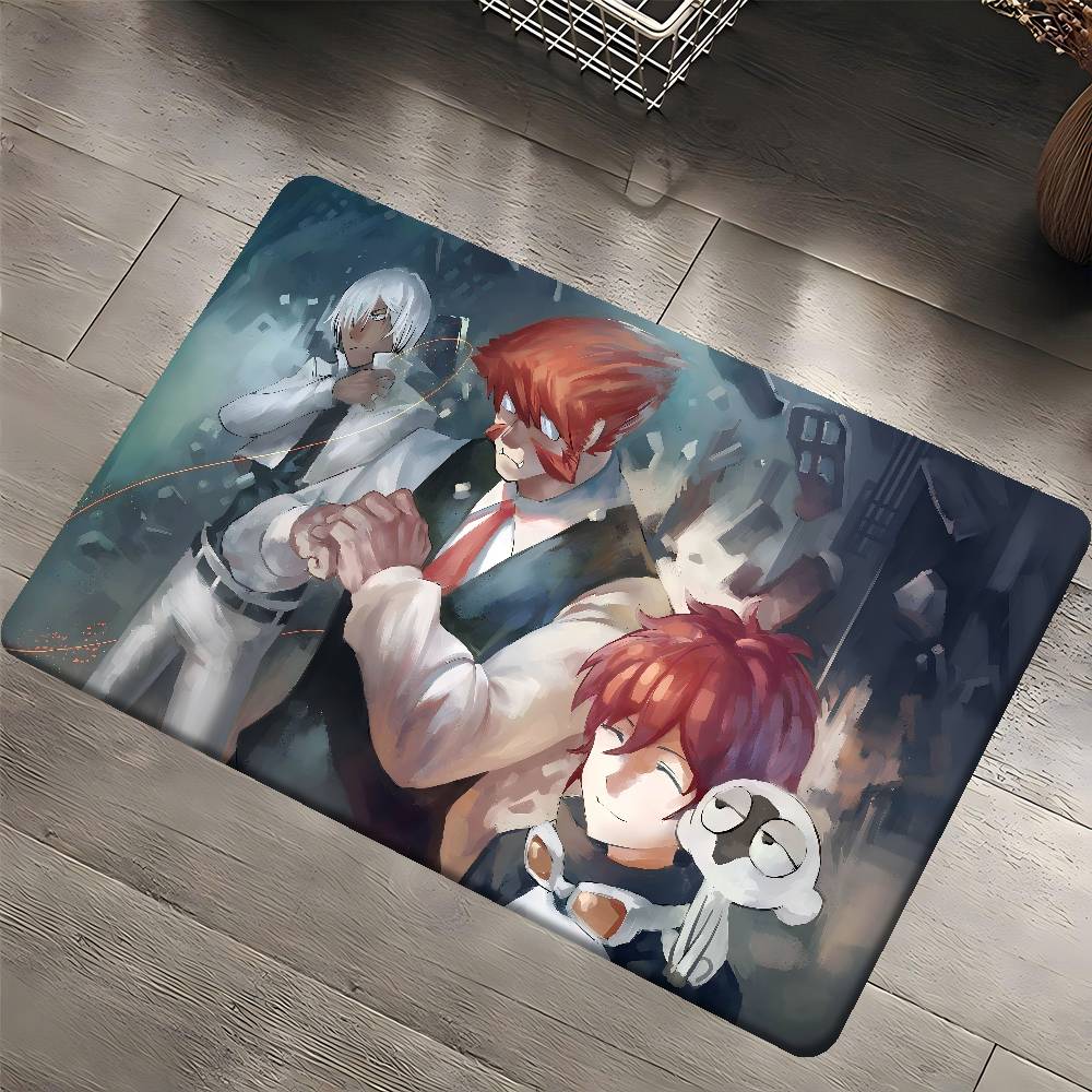 B-Blood Blockade Battlefront Entrance Door Mat Nordic Style Home Doormat Bathroom-Toilet Mats Bedroom Hotel Decor Mat