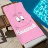 cartoon face art cute funny b-B-Barbapapas Towel soft Beach Towels Trip swim Pool bathing Towel Gym Spa home Decor Gift Holiday