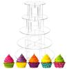 Elegant Clear Acrylic Cake Stand Multi-layer Display For Wedding And Birthday