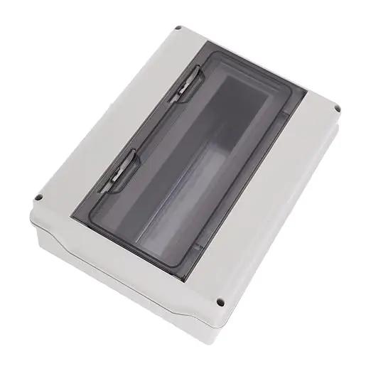 New 5/8WAY Distribution Box HT Series Junction Box Plastic IP65 Waterproof Fuse Boxes with Terminal DIN Rail for Outdoor Garden