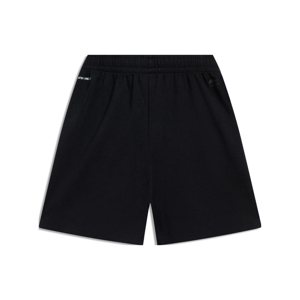 Li Ning X Disney Toy Story Series Letter Print Casual Shorts Men Shorts Black AKST743-1