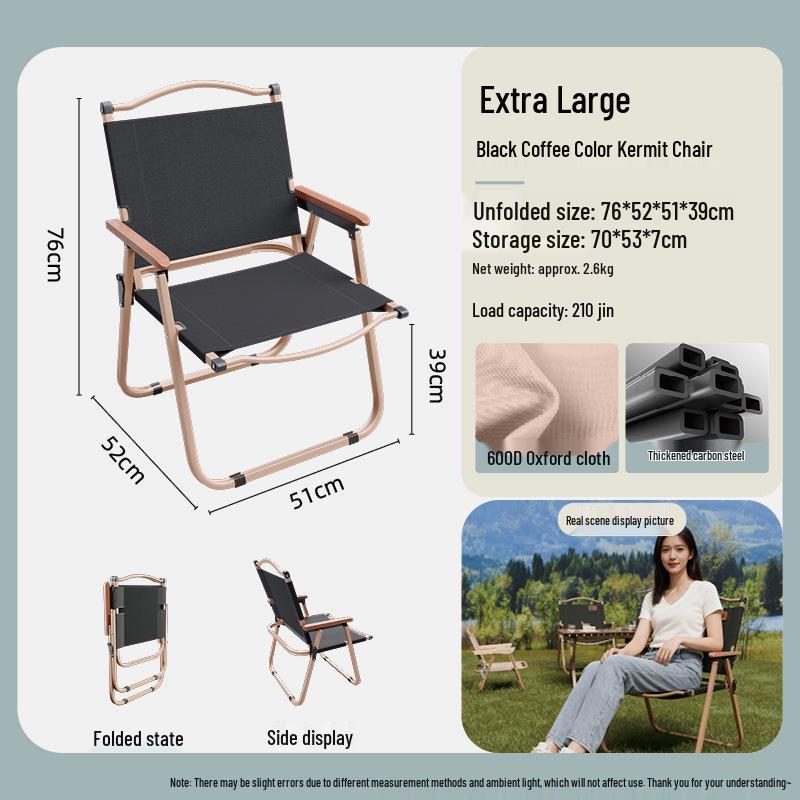 Portable Foldable Camping Table & Chair Set - Lightweight Roll-up Design for Outdoor Picnics and Camping