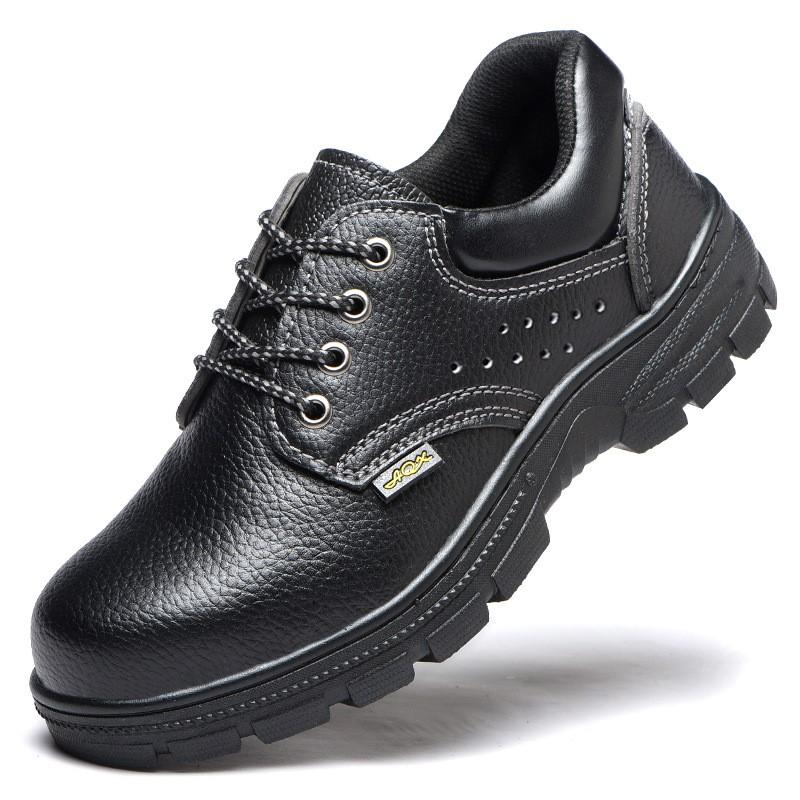 Labor Protection Shoes Men's Anti-smash Anti-puncture Summer Breathable Wear Resistance Anti-slip Safety Protection Shoes C1120