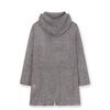FURINA Italy Linen Blend Techno Jersey Hooded Zip Jacket