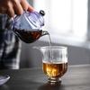 Japanese Style 120/150ml High Borosilicate Heat-resistant Glass Fair Cup Tea Pitcher Chahai Kungfu Tea Dispenser Tea Set Access