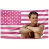 Pink  White American Flag Wall Hanging Celebrity Theme Tapestry Aesthetic Decor forCollege DormBedroomLivingRoom PerfectGift