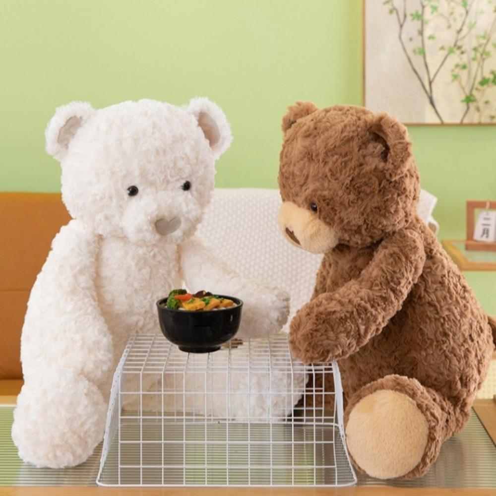 Heart Plush Bear Doll Stuffed Stuffed Animal Pillow Sleep Pillow Bear Plush Toy Sofa Decoration