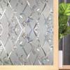 Bamboo Pattern Electrostatic Self-adhesive Glass  Film Reusable Translucent Privacy Protective