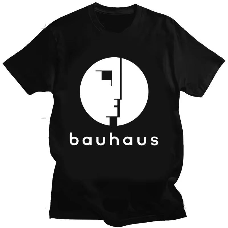 Unisex T Shirt Bauhaus Post Punk Goth Rock Crew Neck Graphic Print T Shirt Fashion Casual Short Sleeve Plus Size T Shirt Women S
