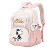Large Capacity Schoolbag with Shoulder Strap; Student Three-piece Pencil Case Set