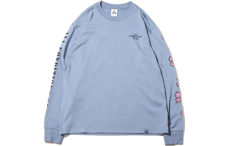 Nike ACG Drop Shoulder Sleeve T Shirt Men s Blue DQ4959-493 M