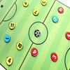 Portable Magnetic Trainning Equipments Foldable Soccer Tactical Board