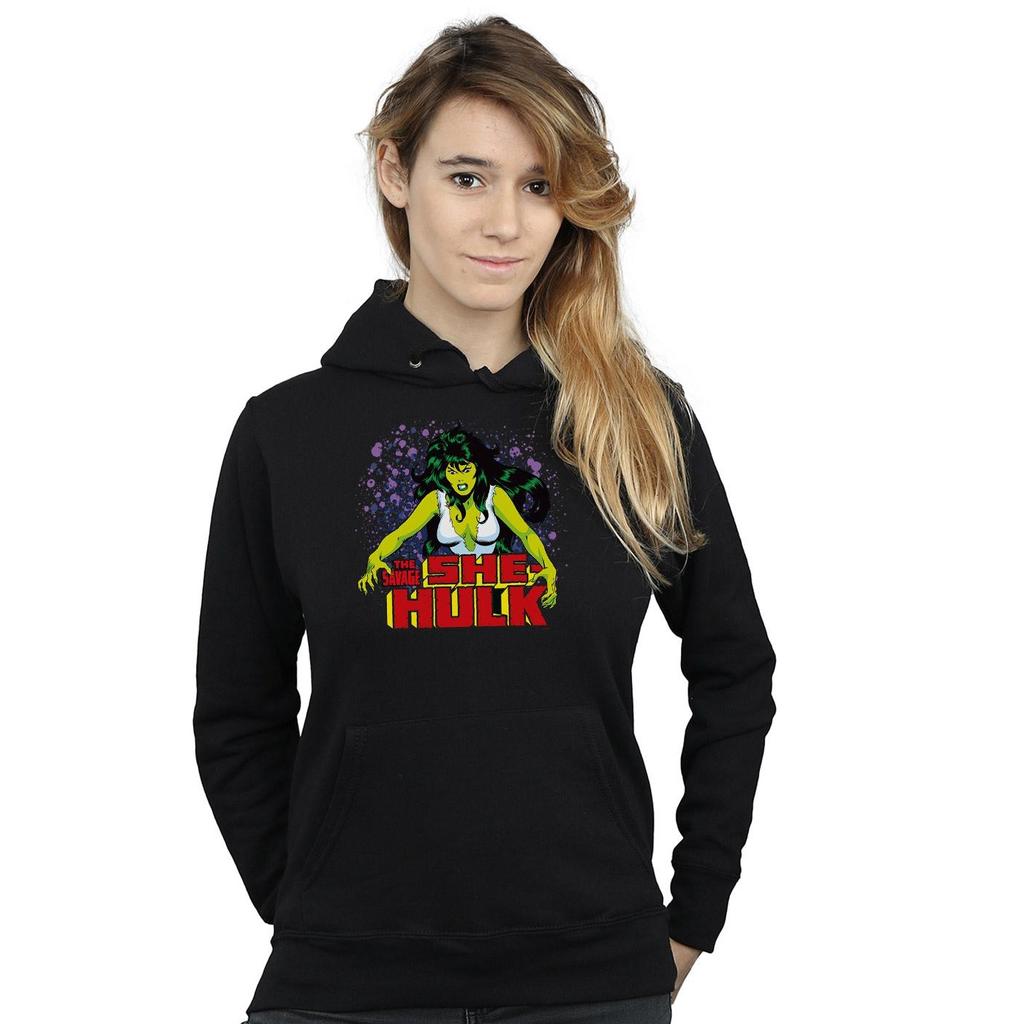 Marvel Womens/Ladies The Savage She-Hulk Hoodie