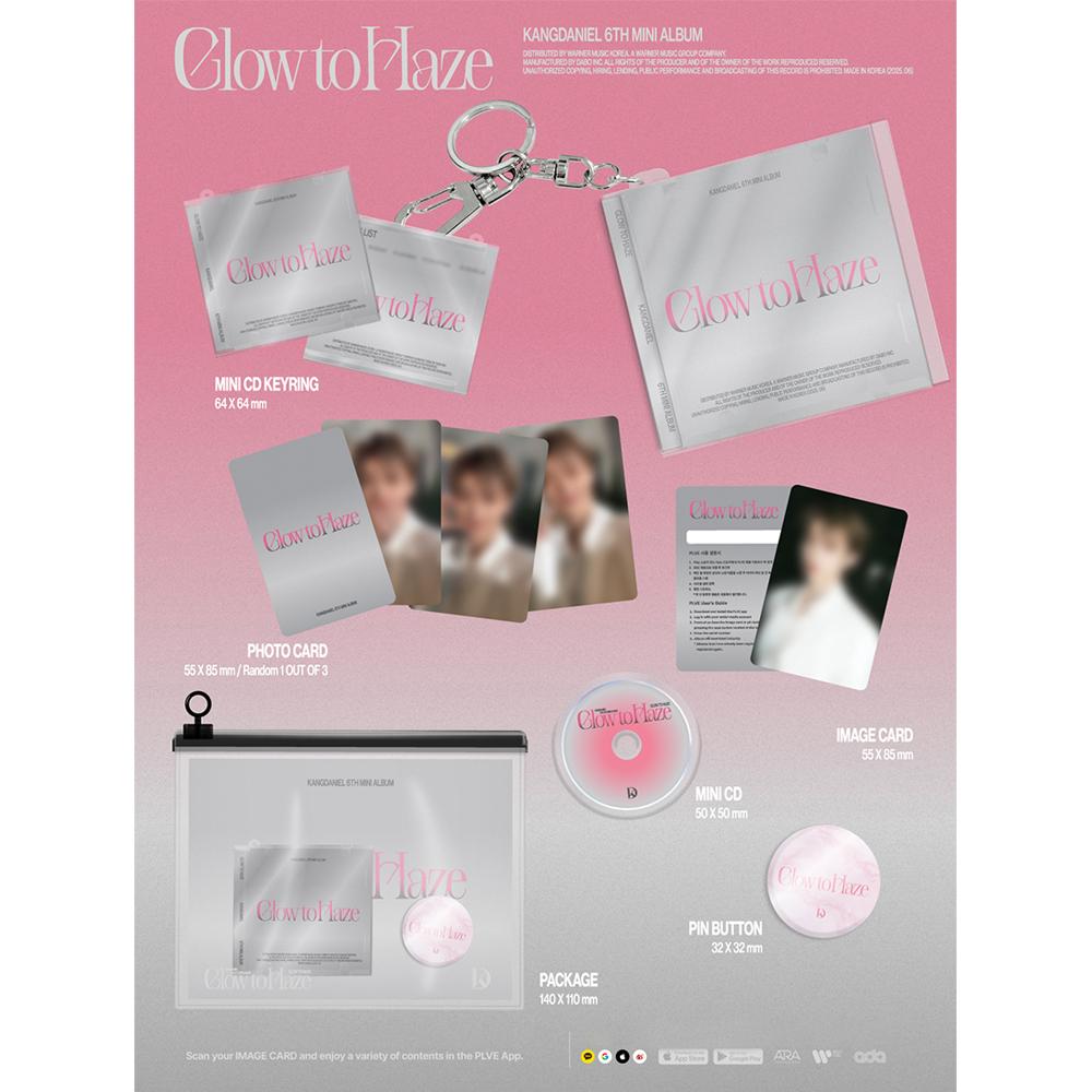 KANG DANIEL Glow To Haze (MINI CD KEYRING Ver.)
