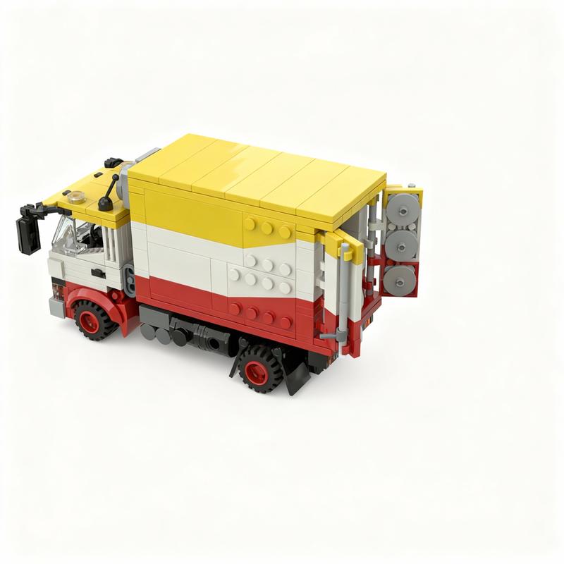 413 Teile MOC Technologie Cola Lieferwagen Modell DIY Kreativer Zusammenbau Bausteine Display Geburtstagsgeschenk Dekoration Haus Set