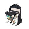 Panda Print Single Layer Backpack Simple Style for Boys/Girls Children Best Gifts 2D Flat Cartoon School Bags