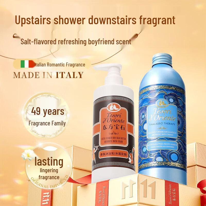 

Oriental Treasure Ocean & Water Lily Fragrance Shower Gel Set