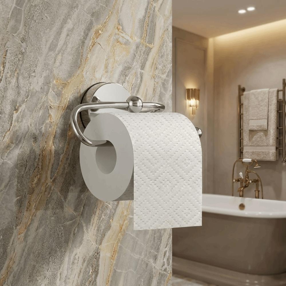 with Suction Cup Bathroom Tissue Holder Stainless Steel Roll Holder Toilet