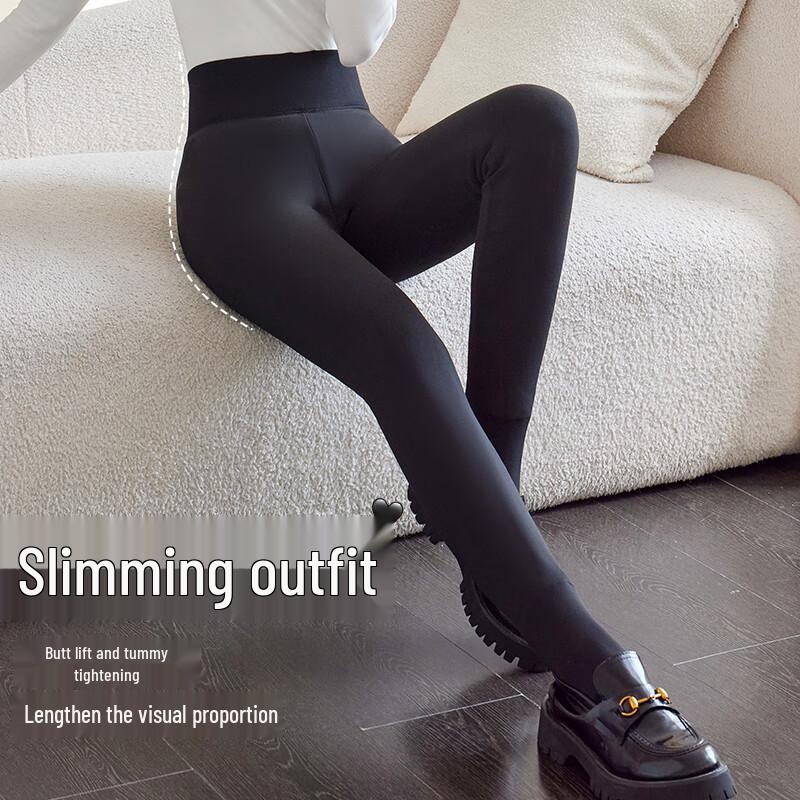 Women's Winter High-Waist Thermal Camel Fleece Leggings