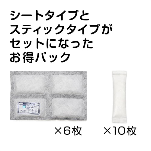 Kenko Strong Desiccant Dry Fresh Stick/Sheet Double Pack Reusable Silica Gel Type DF-STBWDP [Bulk Purchase Set]
