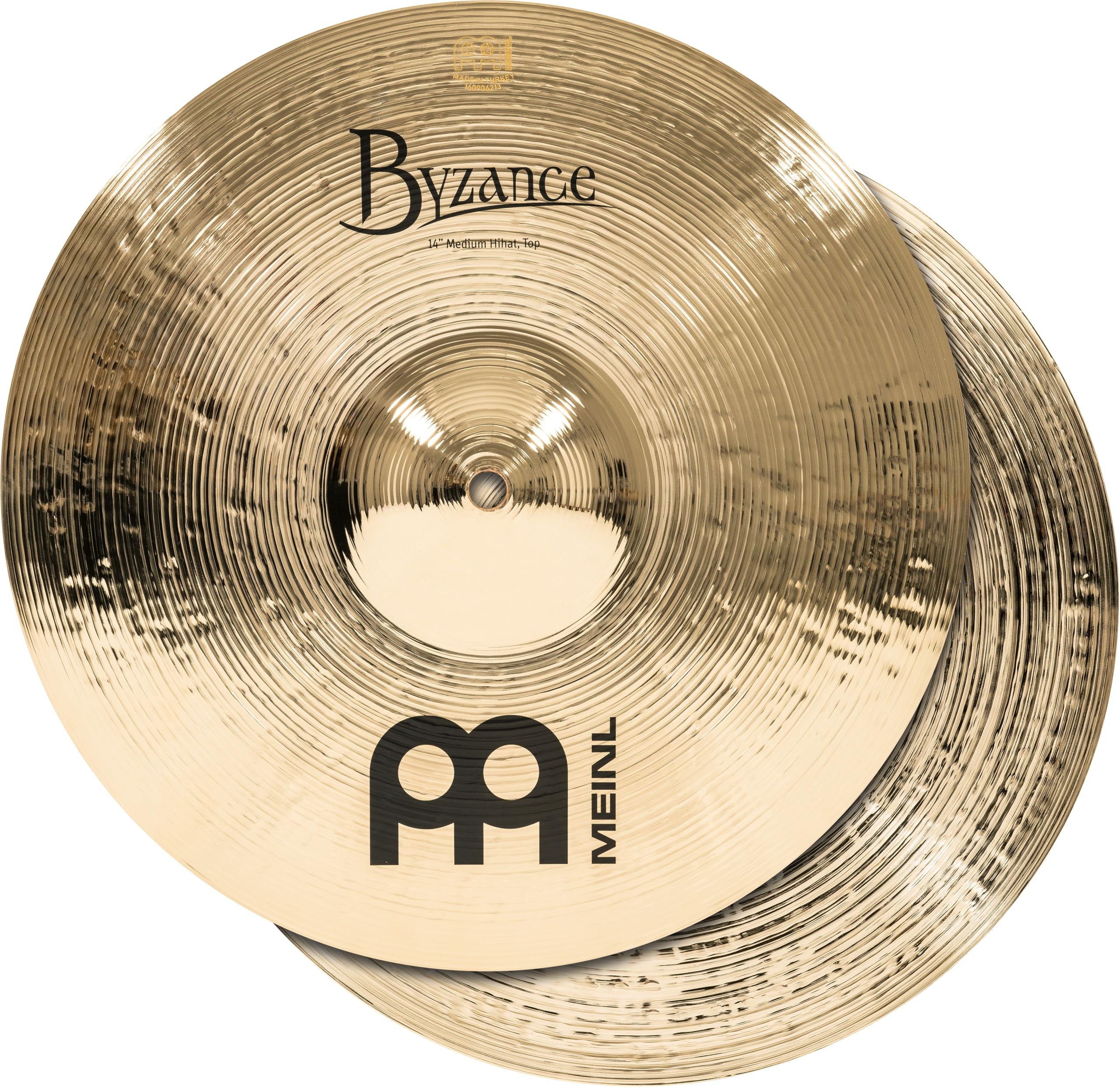 

Meinl Cymbals B14MH-B Byzance 14-Inch Brilliant Medium Hi-Hat Cymbal Pair (VIDEO)