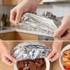 Durable Reusable Aluminum Foil Food Covers 20pcs Food Grade Oil Proof Lids Perfect for Home Kitchen Party Food Fresh Keeping