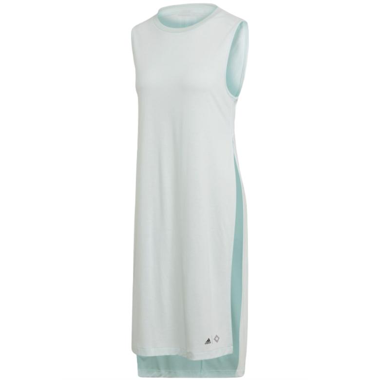 Adidas Sporty Платье без рукавов средней длины Женское платье Голубое DT4137 2XL