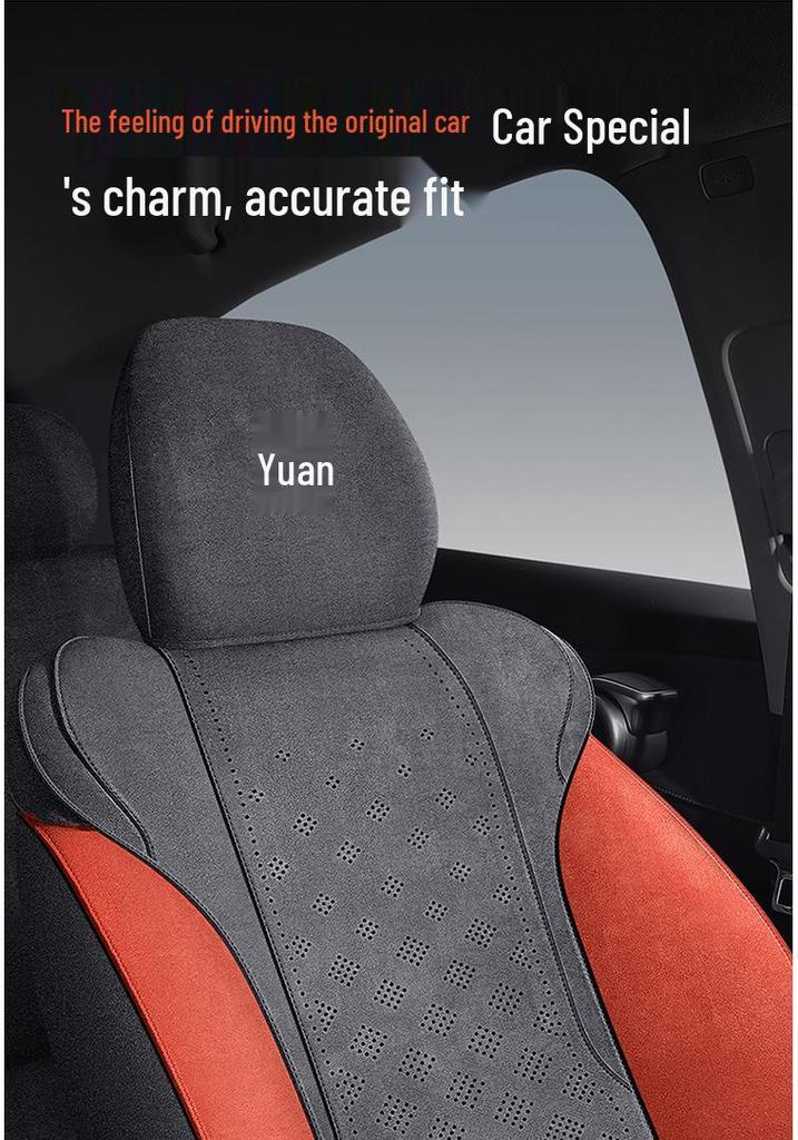 2025 Yuan PLUS Full Coverage Car Seat Cushion - Smart Driving 510KM Version
