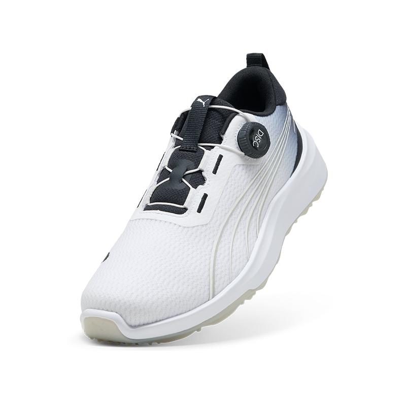 Puma Innovate Sports Disc Versatile Comfortable Golf Shoes Men Sneaker White Black 313219-04