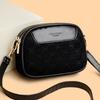 Ladies Multi-layer Fashion Crossbody Bag, Single Shoulder Small Round Bag, Casual Style