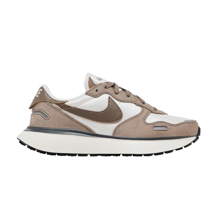Nike Phoenix Waffle Phantom Black Sail Mink Brown (Women s) 38